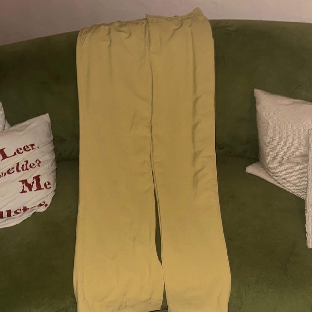 Zara Yellow Pant